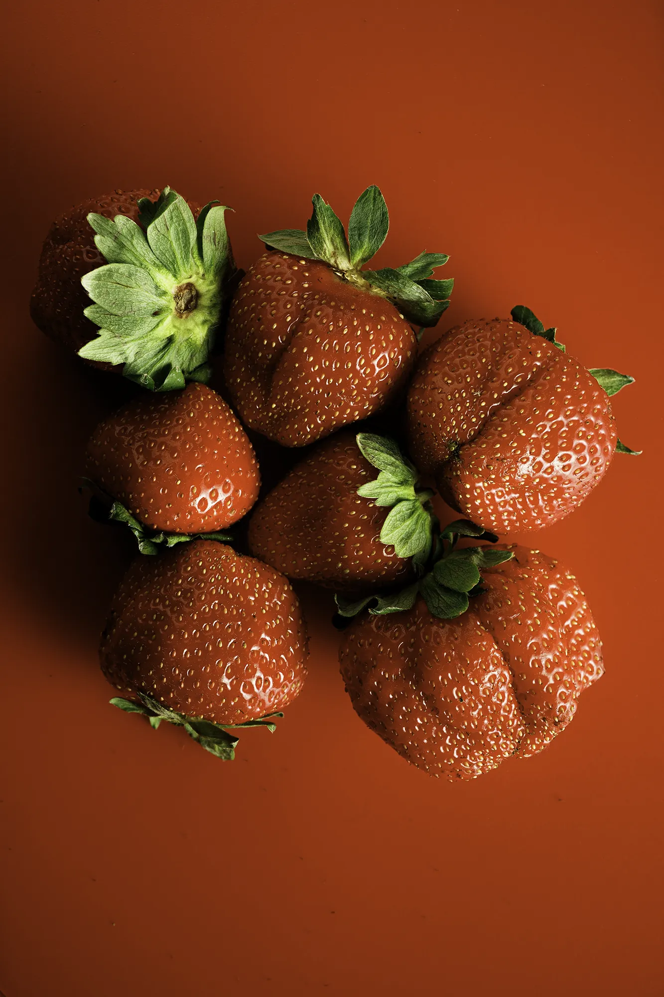 Immagine fragole, immagine realizzata come progetto personale per esempio pubblicitario di foto di food