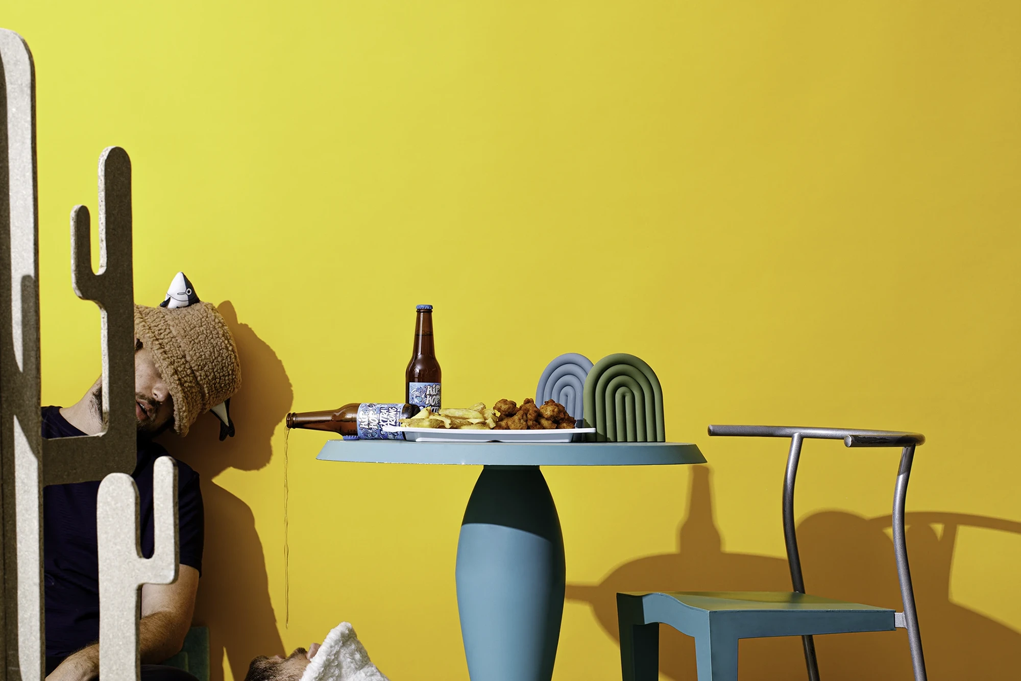Immagine pop nuggets di pollo, immagine realizzata come progetto personale per esempio pubblicitario di foto di food