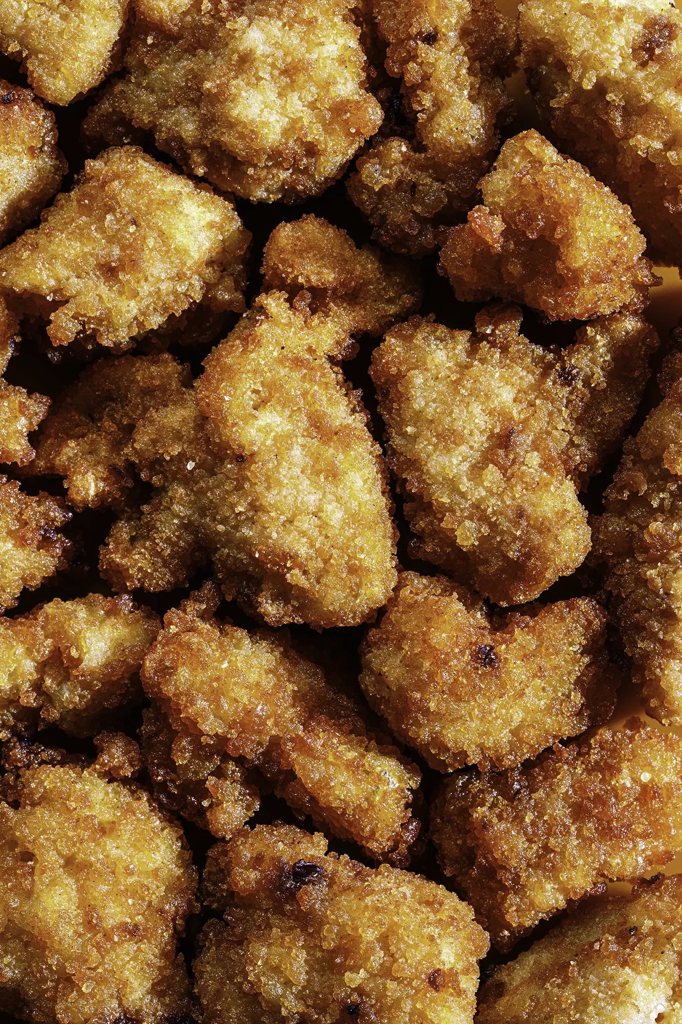 Immagine pop nuggets di pollo, immagine realizzata come progetto personale per esempio pubblicitario di foto di food