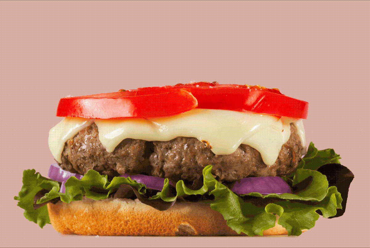 Preparazione hamburger per photoshooting - studio fotografico per aziende